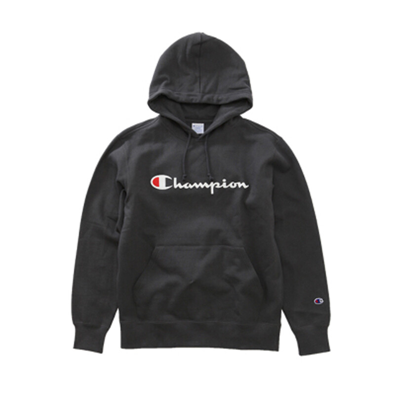 champion basic logo hoodie
